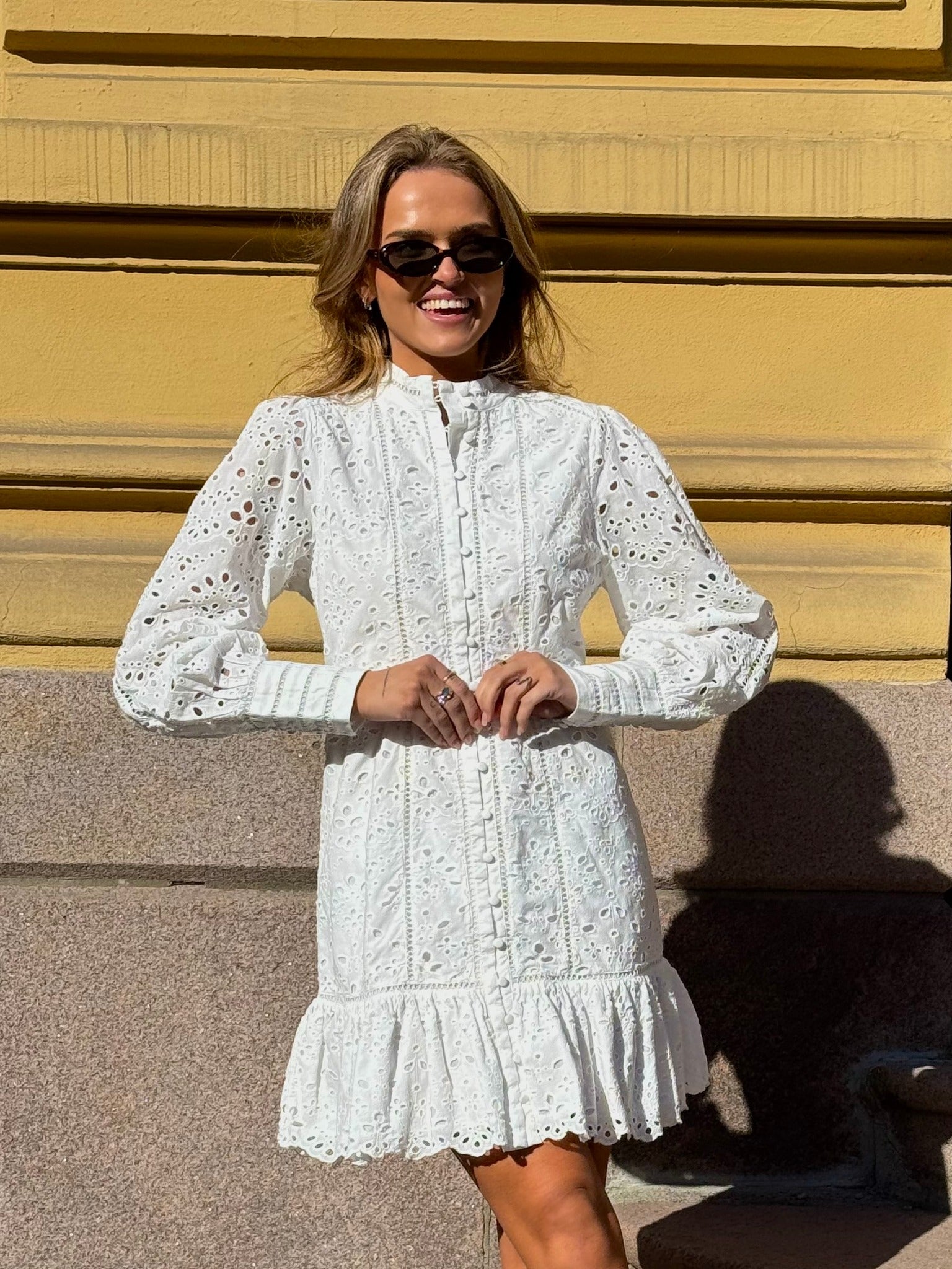 YASALESSIA Short Dress - Star White